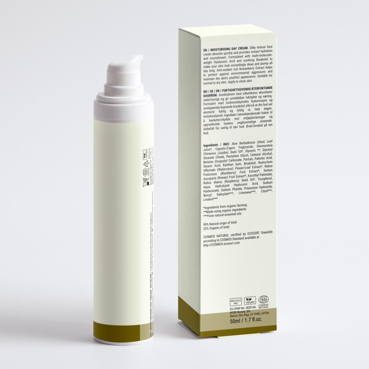 Navova’s Skincare | Day Cream - Hyaluronic Hydration & Dewy Finish