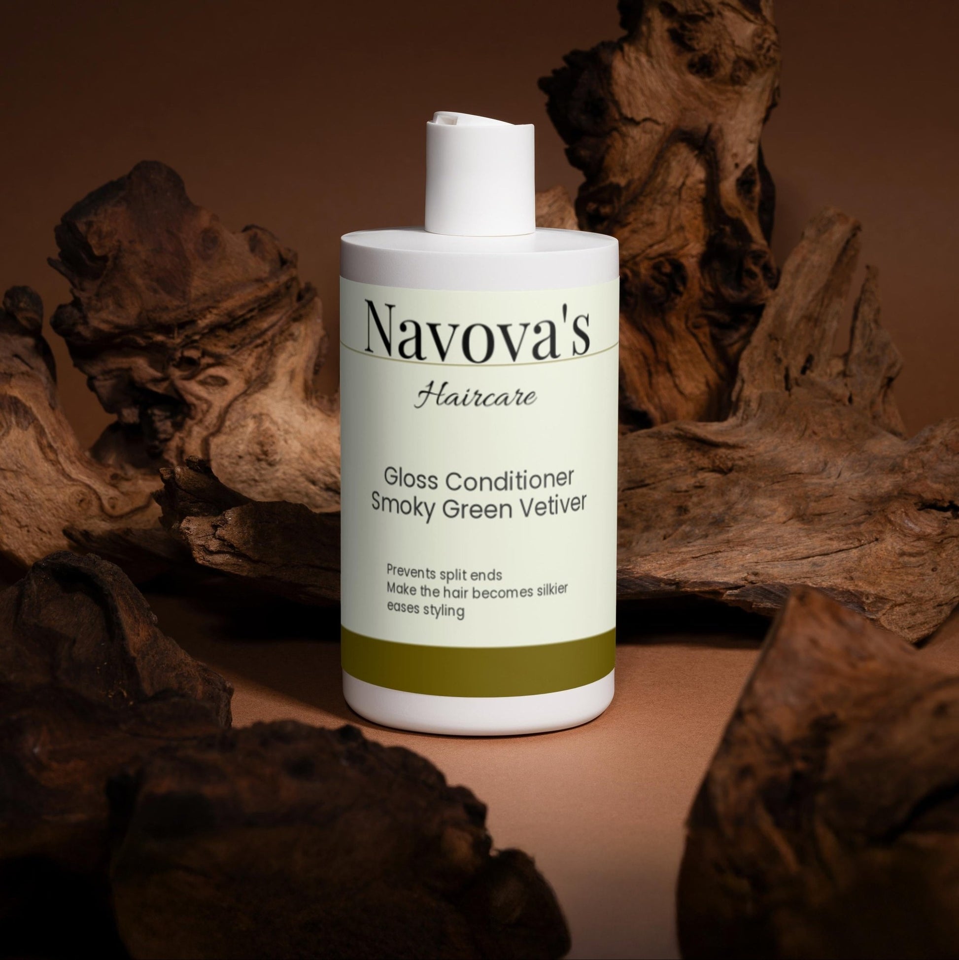Navova's Haircare - Gloss Conditioner | Smoky Green Vetiver - Navova