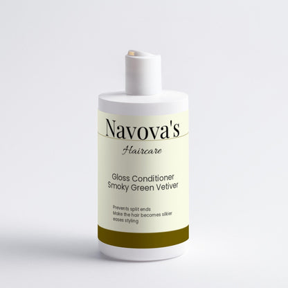Navova's Haircare - Gloss Conditioner | Smoky Green Vetiver - Navova