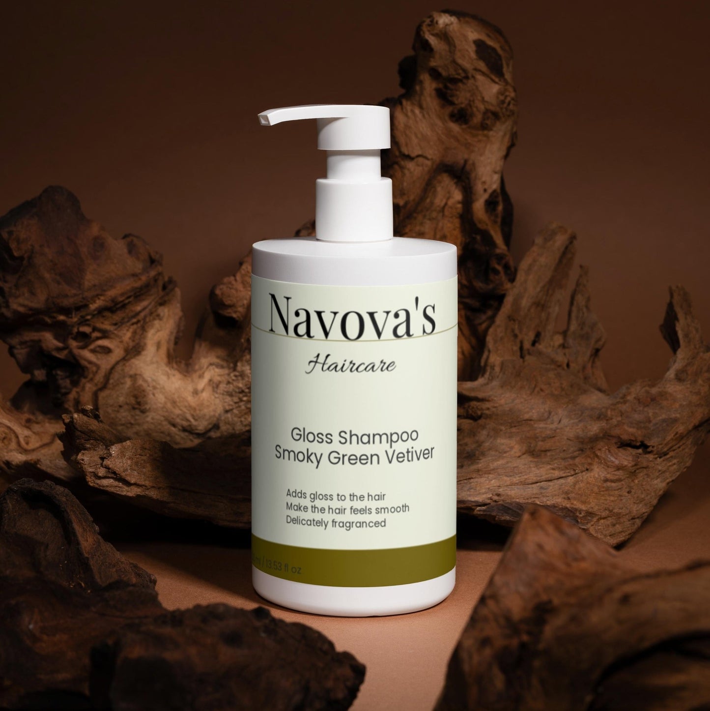 Navova's Haircare - Gloss Shampoo | Smoky Green Vetiver - Navova