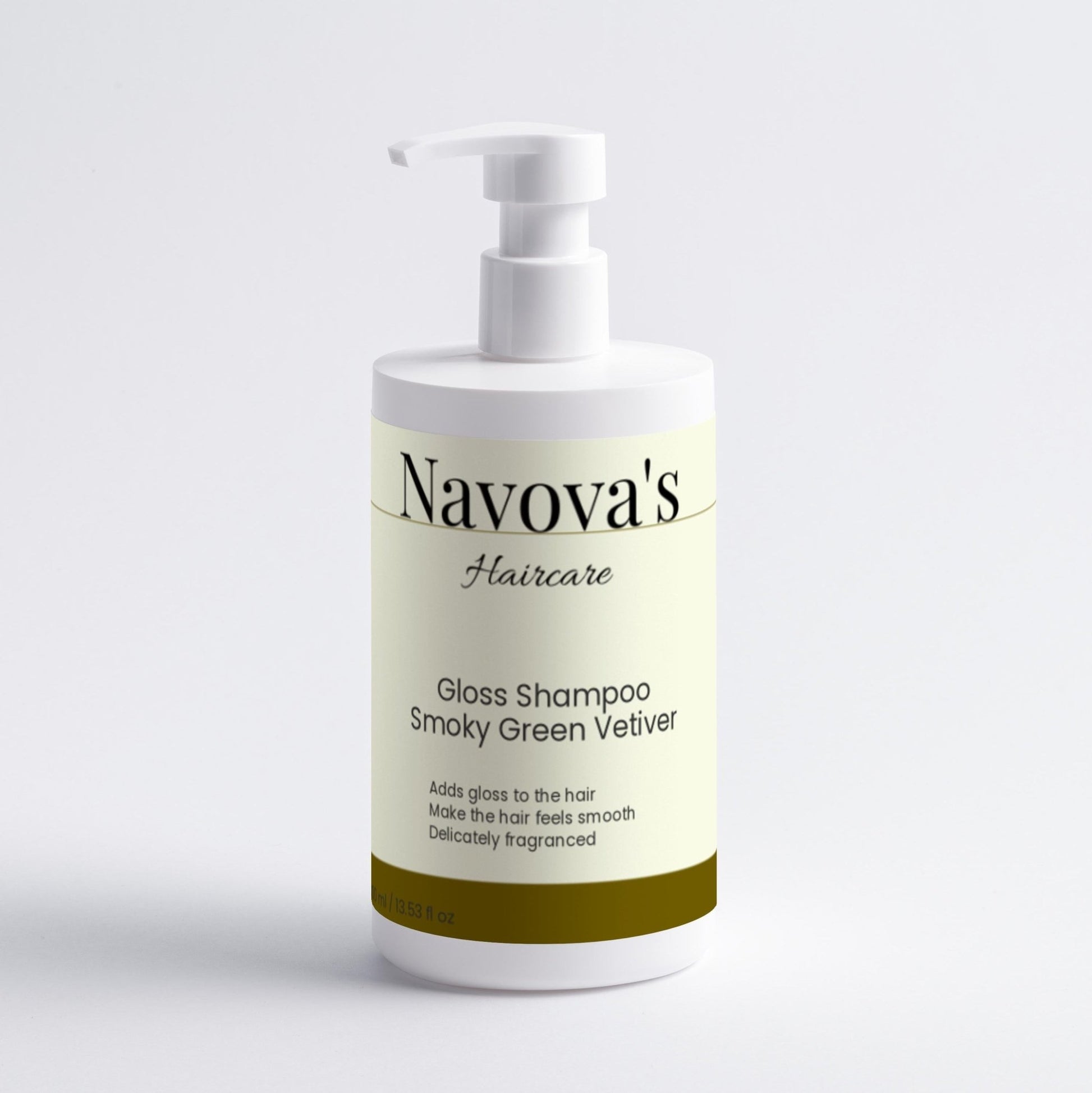 Navova's Haircare - Gloss Shampoo | Smoky Green Vetiver - Navova