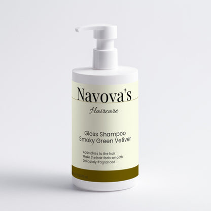 Navova's Haircare - Gloss Shampoo | Smoky Green Vetiver - Navova
