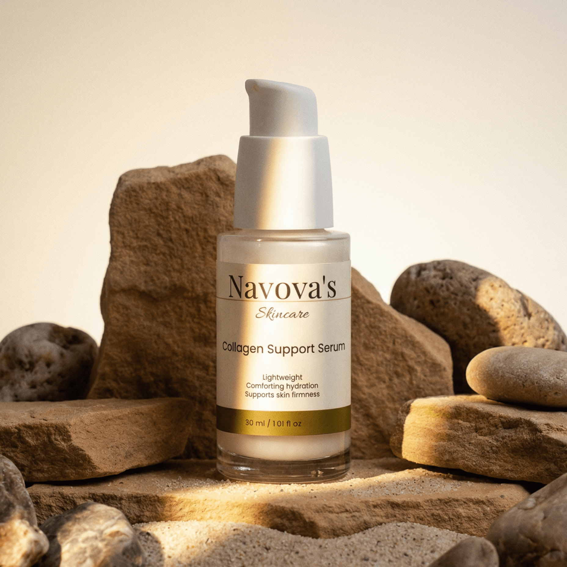 Navova’s Skincare | Collagen Support Serum – Plumping Hydration & Skin Comfort - Navova